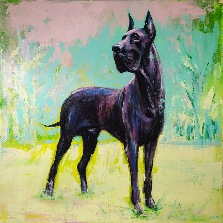 Apollon (70 x 70 cm) - 10/2024 Apollon (70 x 70 cm) - 10/2024