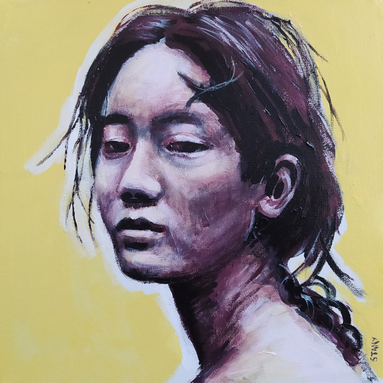 Portrait (n°3) (29 x 29 cm) - 12/2022 Portrait (n°3) (29 x 29 cm) - 12/2022