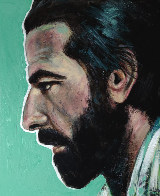 Portrait (n°14) (50 x 61 cm) - 01/2023 Portrait (n°14) (50 x 61 cm) - 01/2023