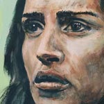 Portrait de Femme (n°2) Portrait de Femme (n°2) (30 x 30 cm) - 09/2021